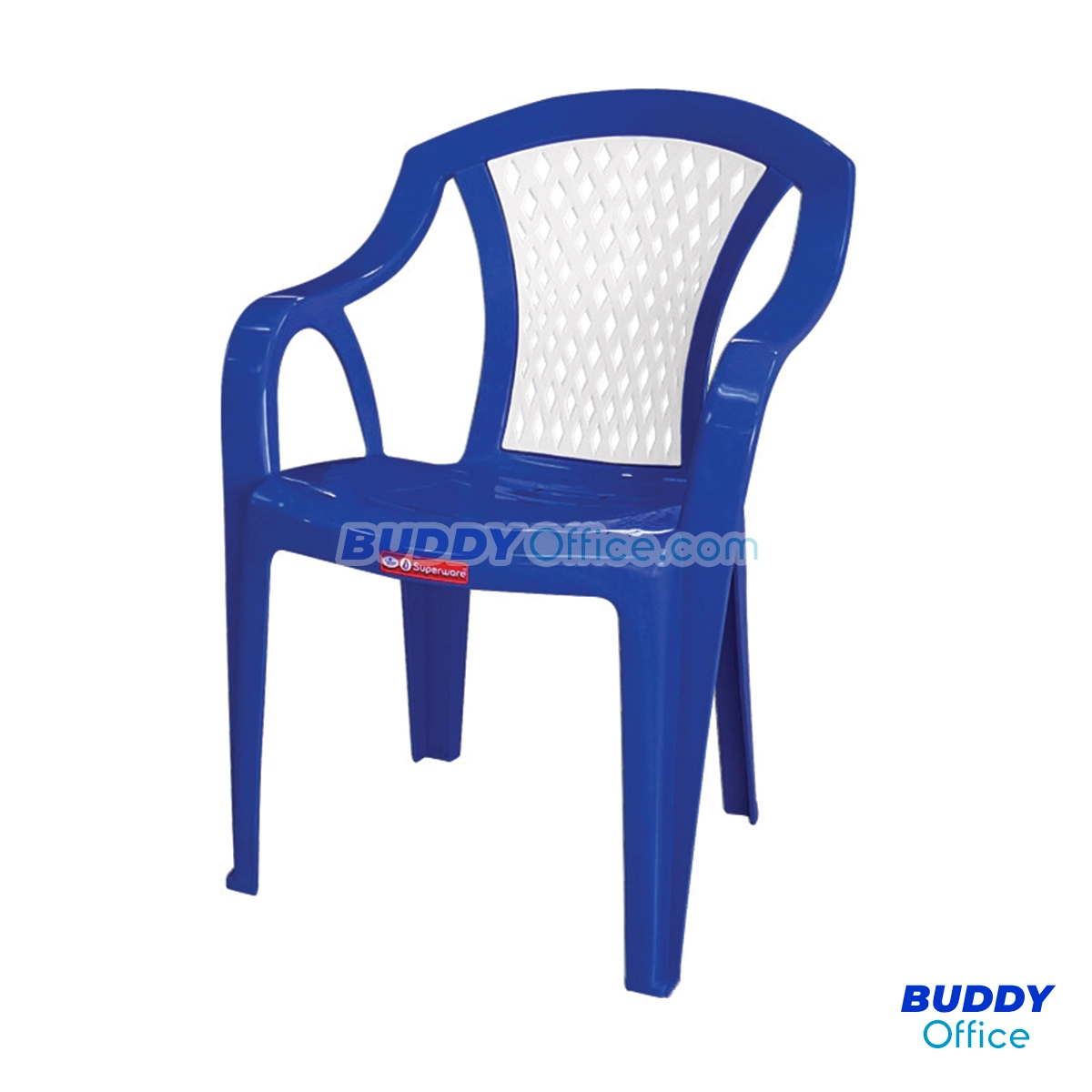 เก้าอี้พลาสติกมีพนักพิง CH-52