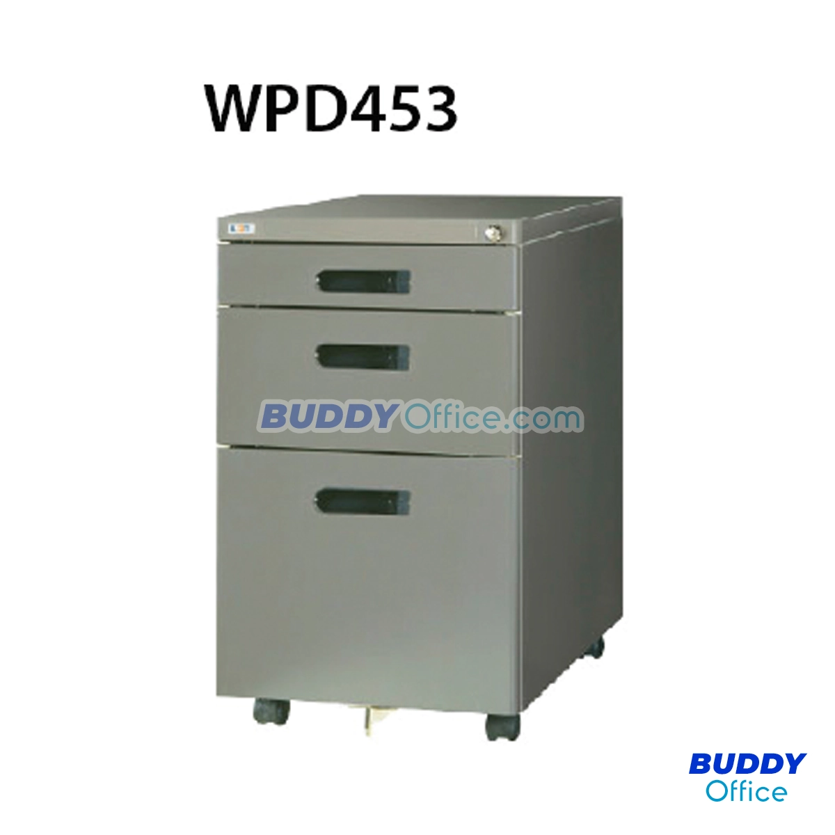 ตู้เหล็ก MOBIE 3 ชั้น WPD453