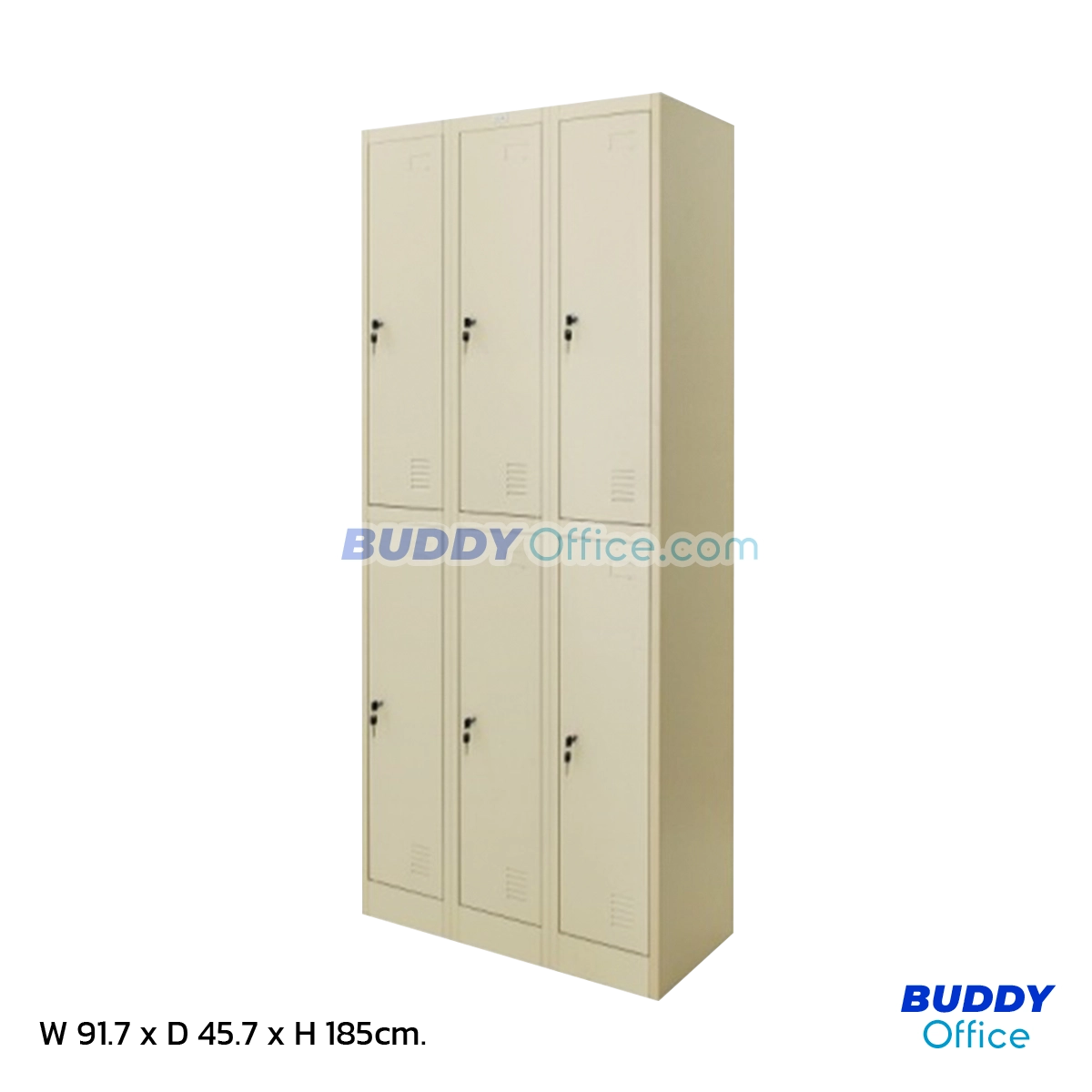 ตู้ล็อคเกอร์ 6 ช่อง ZLK-6106 / Digital Locker