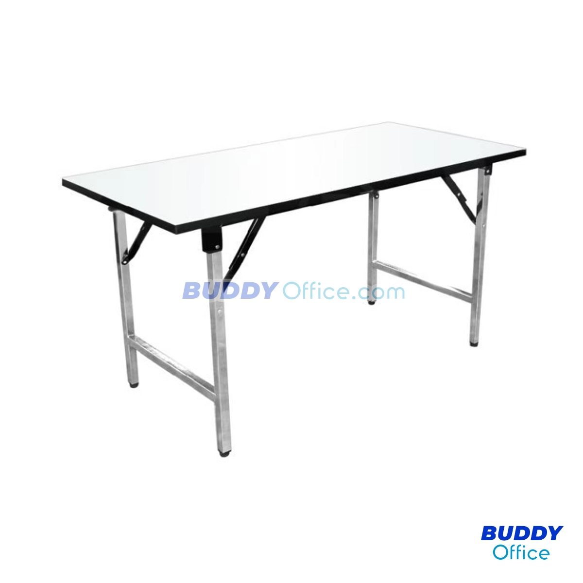 โต๊ะพับ ขาโครเมี่ยม / ขนาด W60 x D180 x H75 ซม.
