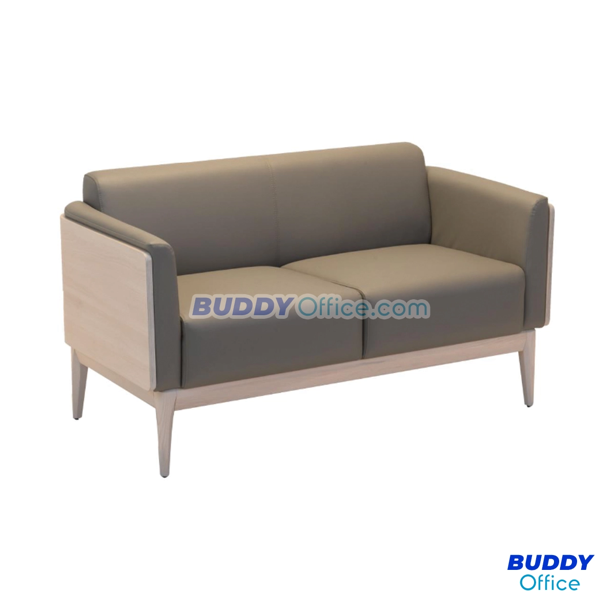 เก้าอี้โซฟา2 ที่นั่ง AMANDA21 หนังPU