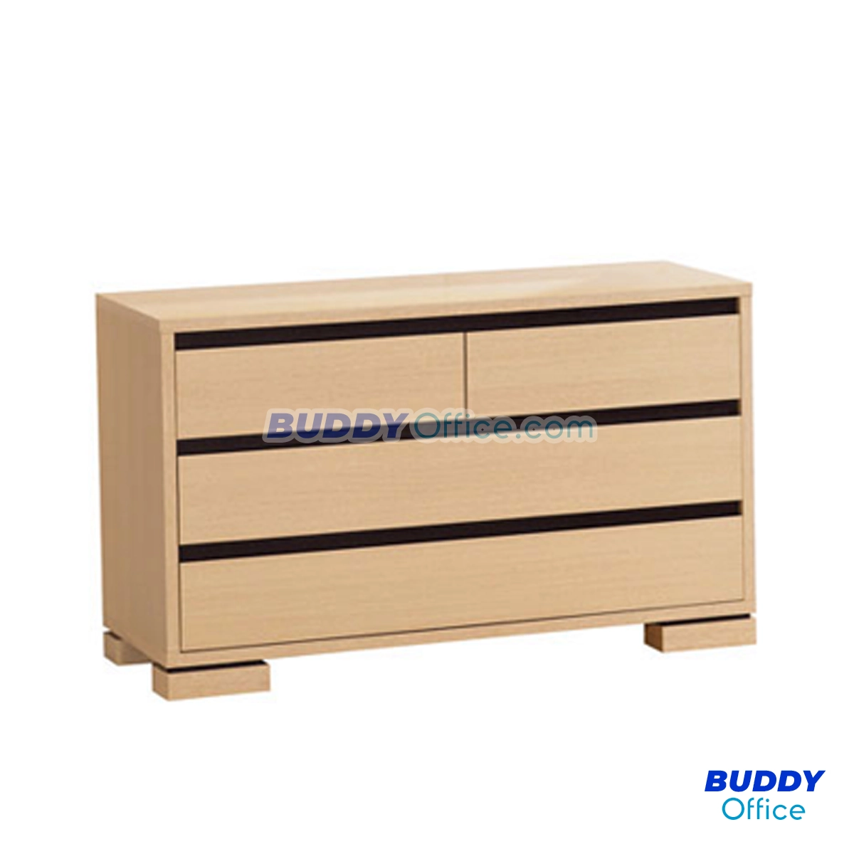 ตู้เตี้ย 4 ลิ้นชัก HB761