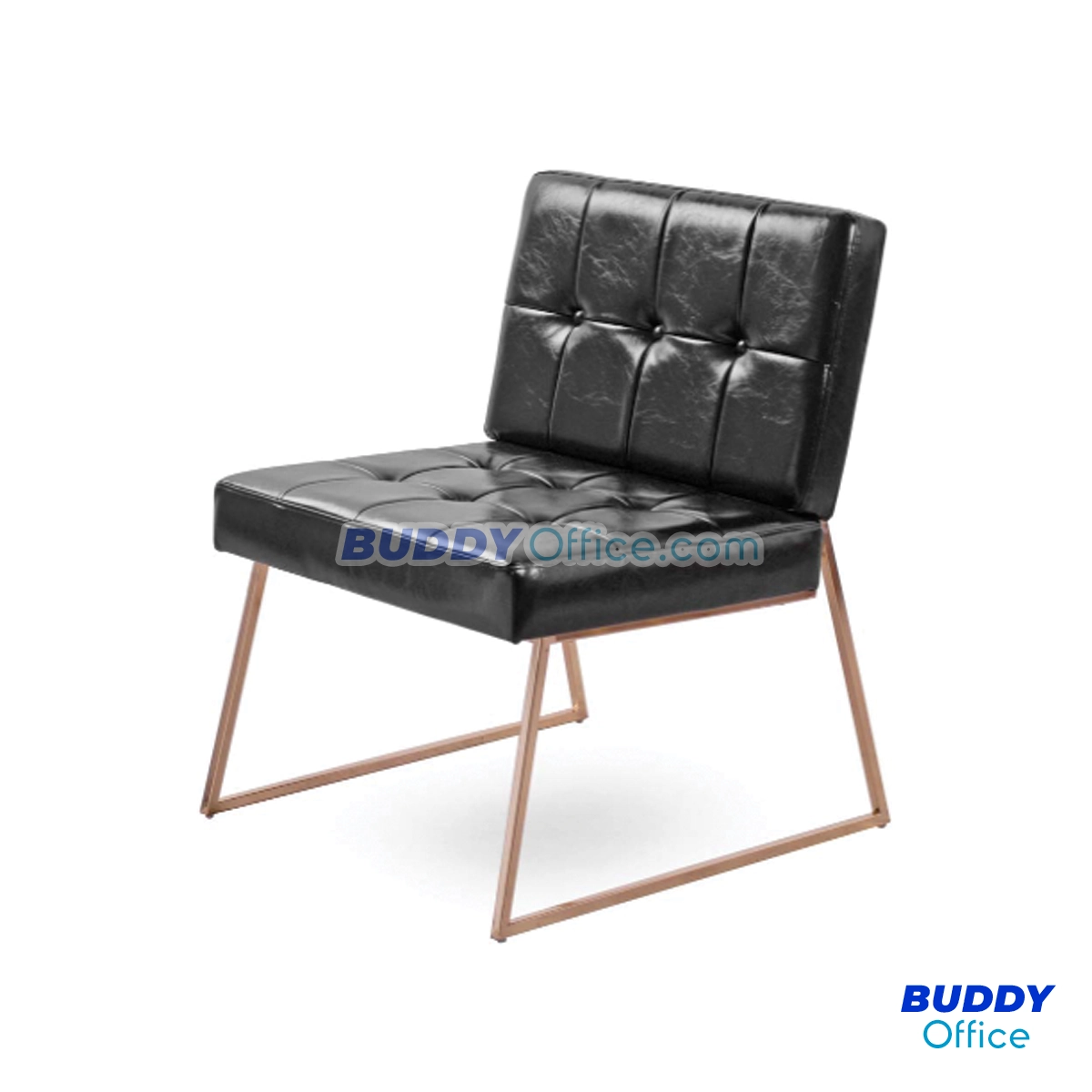 เก้าอี้พักผ่อน 1 ที่นั่ง MINI BOSTON  โครงชุบโครเมี่ยม