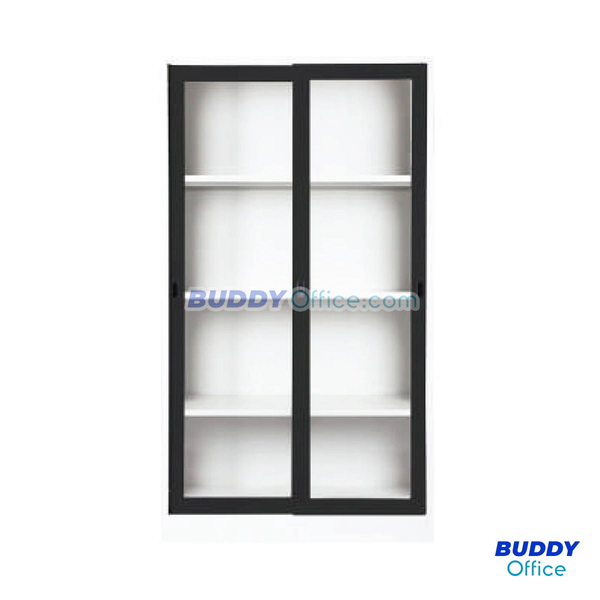 ตู้บานเลื่อนกระจกสูง SGS18 / ขนาด W120 x D45.7 x H183 ซม.