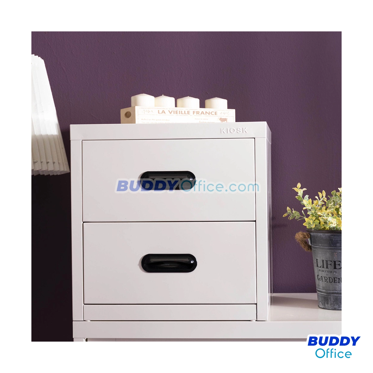 ตู้ 2 ลิ้นชักเล็ก UNI4