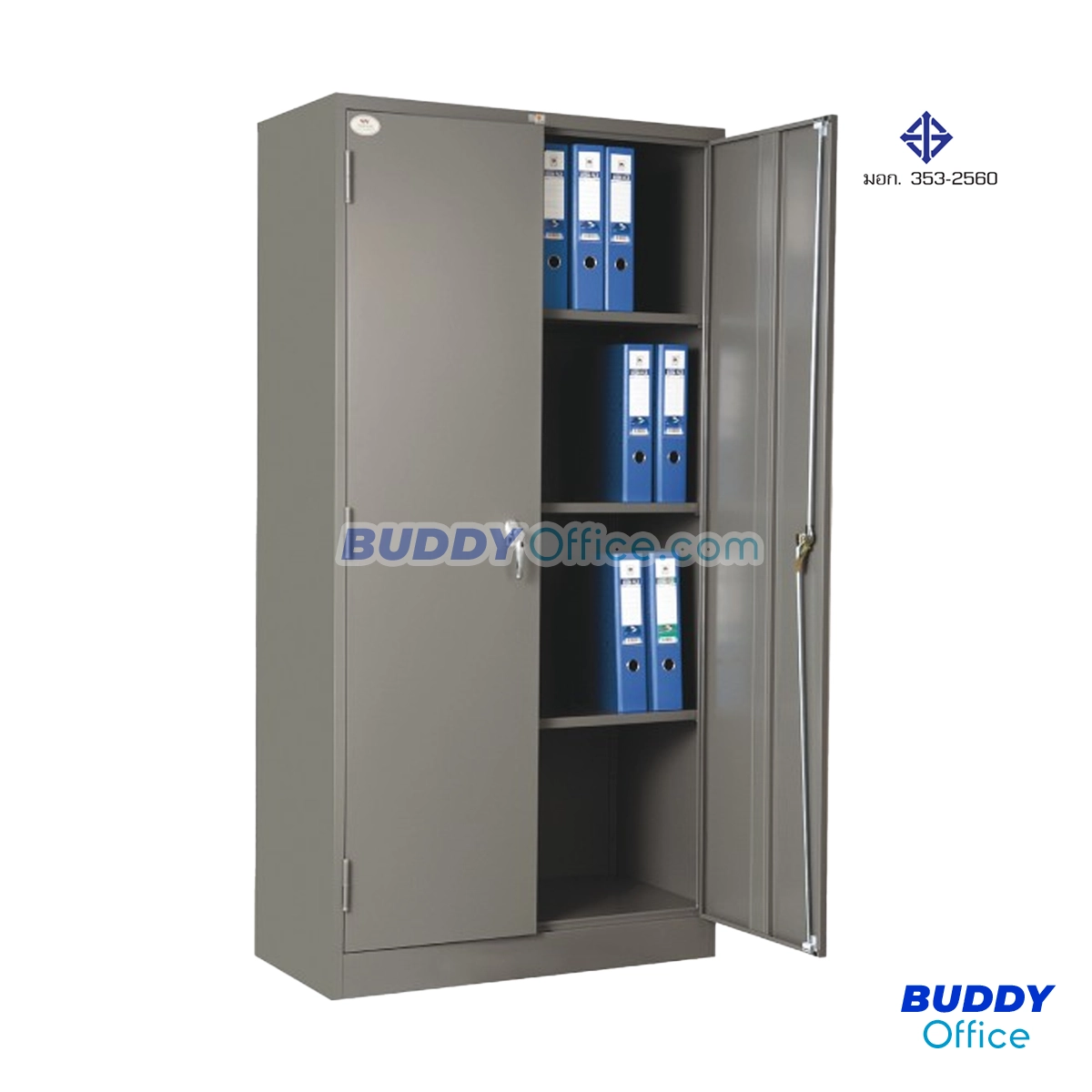 ตู้เหล็กบานเปิด 2 ประตู LK101
