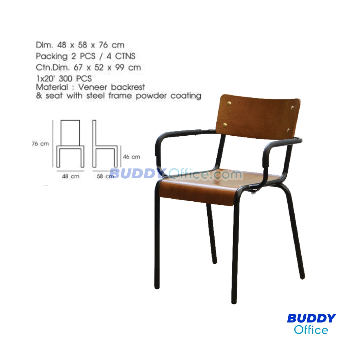 เก้าอี้อเนกประสงค์ BD92251PCWD