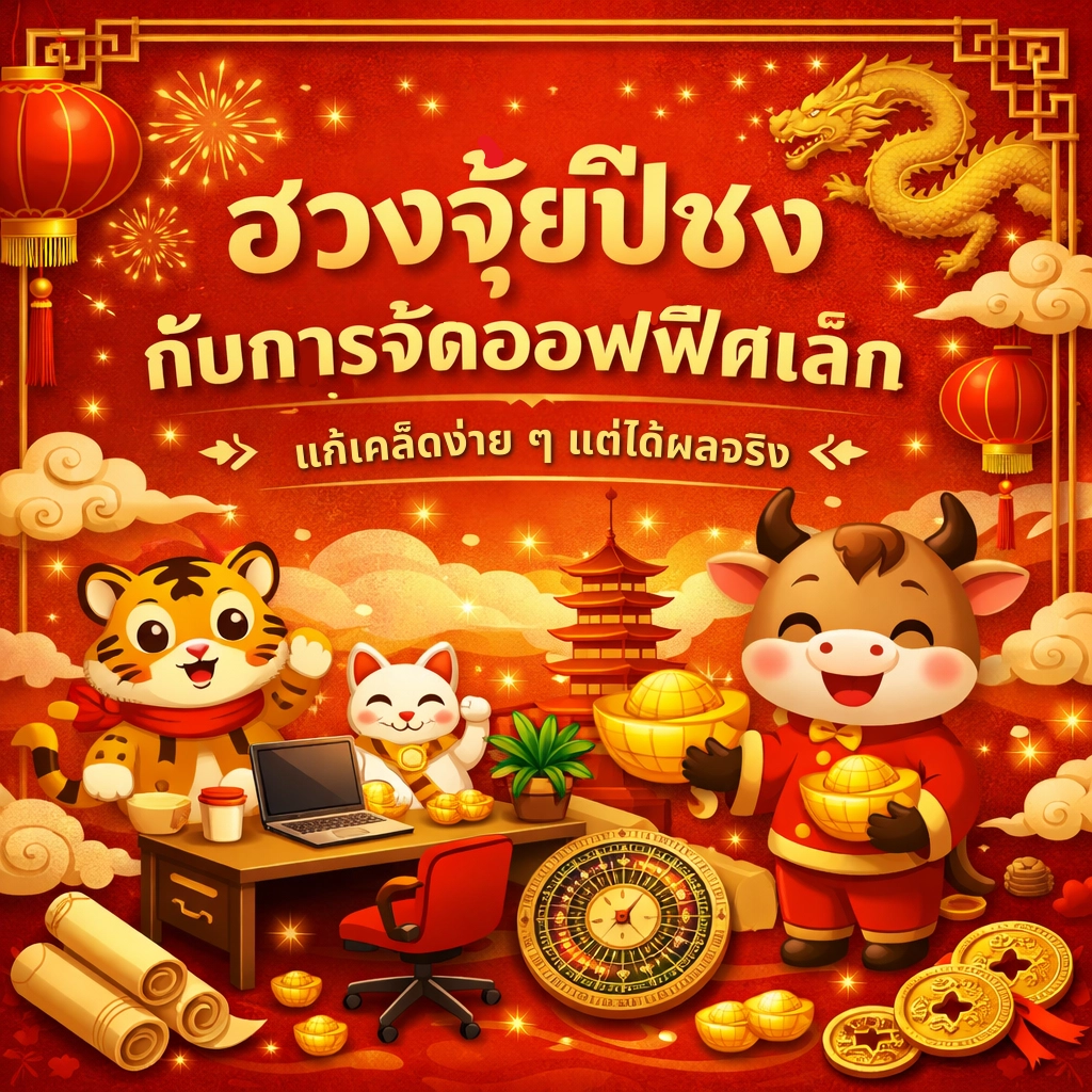 ฮวงจุ้ยปีชงกับการจัดออฟฟิศเล็ก แก้เคล็ดง่าย ๆ แต่ได้ผลจริง