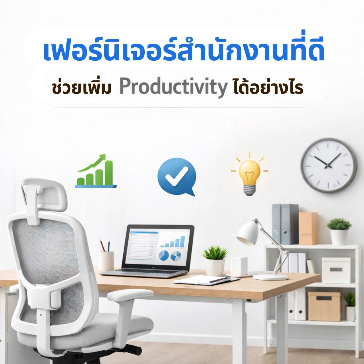 เฟอร์นิเจอร์สำนักงานที่ดี ช่วยเพิ่ม Productivity ได้อย่างไร ?