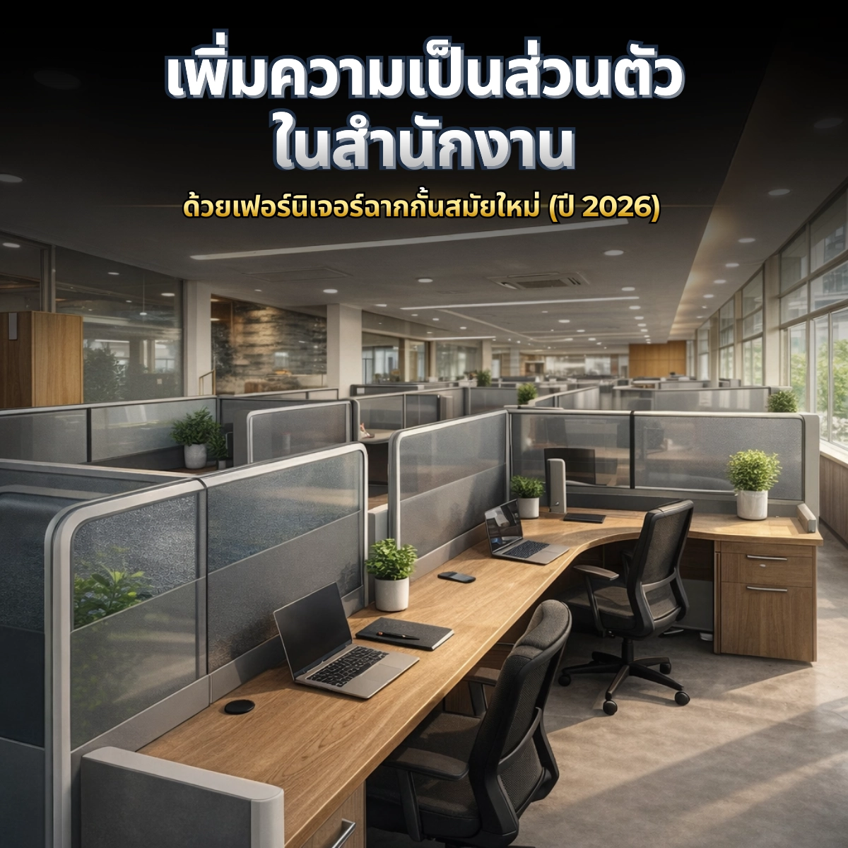 เพิ่มความเป็นส่วนตัวในสำนักงาน ด้วยเฟอร์นิเจอร์ฉากกั้นสมัยใหม่ (ปี 2026)